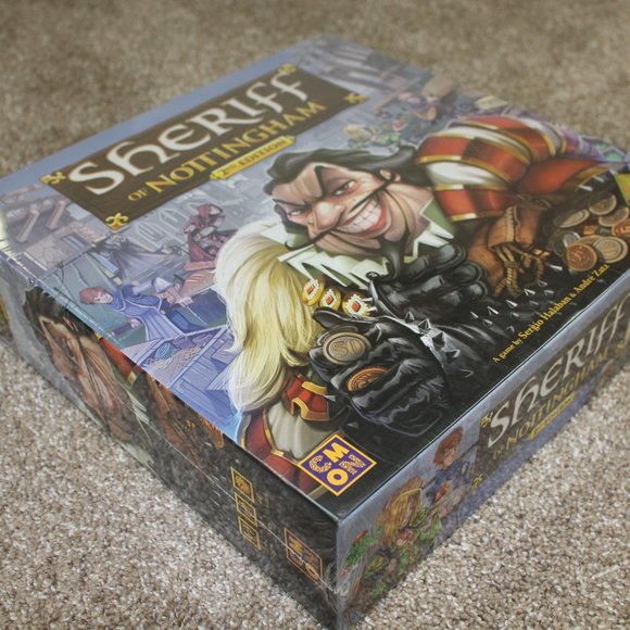 Sheriff of Nottingham 2nd Edition Board Game Merchants 14+ CMON NEW - Picture 2 of 7